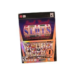 Reel Deal Slots Blackbeards Revenge - PC CD ROM Video Game, Computer Game Fun